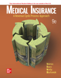表紙画像: ISE Medical Insurance: A Revenue Cycle Process Approach 9th edition 9781266234576