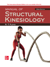 表紙画像: ISE Manual Of Structural Kinesiology 22nd edition 9781266224652