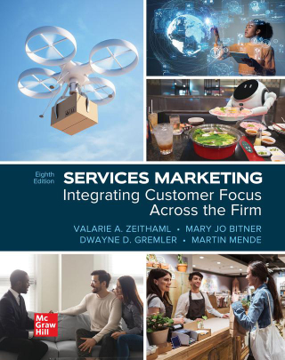 Cover image: ISE Services Marketing: Integrating Customer Focus Across the Firm 8th edition 9781266287152