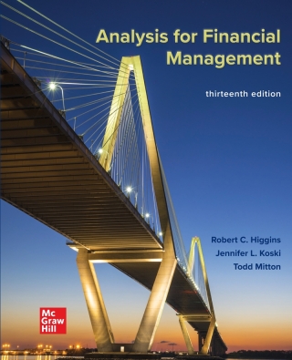 Cover image: Analysis For Financial Management 13th edition 9781260772364