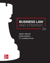 Cover image: Business Law and Strategy 2nd edition 9781265676506