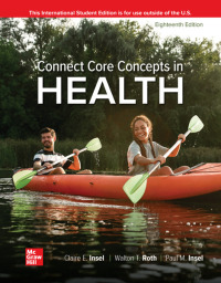 Cover image: ISE Ebook Online Access For Connect Core Concepts In Health, Brief Edition 18th edition 9781266270352