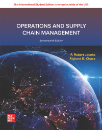 Cover image: ISE Operations and Supply Chain Management 17th edition 9781266271007