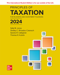 Omslagafbeelding: Principles of Taxation for Business and Investment Planning 2024 ISE 27th edition 9781266413520