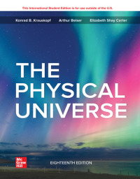 Imagen de portada: ISE The Physical Universe 18th edition 9781266278518