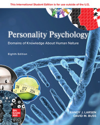 表紙画像: Personality Psychology: Domains of Knowledge About Human Nature ISE 8th edition 9781266446443