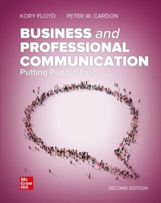 Cover image: Business and Professional Communication 2nd edition 9781260262551
