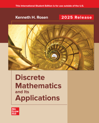 Cover image: Discrete Mathematics and Its Applications: 2025 Release ISE 9th edition 9781266450662