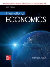 表紙画像: International Economics ISE 18th edition 9781266491139