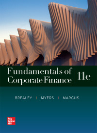 Cover image: Fundamentals of Corporate Finance 11th edition 9781264101566