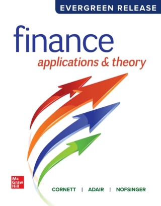 Cover image: Finance: Applications and Theory: 2025 Release 9781266631986