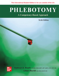 صورة الغلاف: ISE Phlebotomy: A Competency Based Approach 6th edition 9781266092480