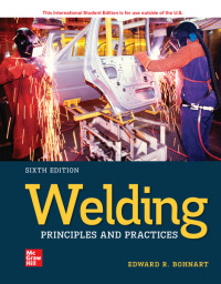 Imagen de portada: ISE Welding: Principles And Practices 6th edition 9781266089169