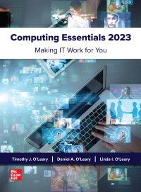 Cover image: Computing Essentials 2023 29th edition 9781264136780