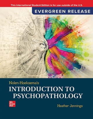 Cover image: Nolen-Hoeksema's Introduction to Psychopathology: 2025 Release ISE 10th edition 9781264908622