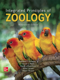 Cover image: Integrated Principles of Zoology 19th edition 9781264091218