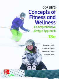Cover image: Corbin's Concepts of Fitness And Wellness: A Comprehensive Lifestyle Approach 13th edition 9781264066674