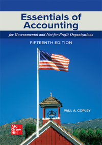 Cover image: Essentials of Accounting for Governmental and Not-for-Profit Organizations 15th edition 9781265618902