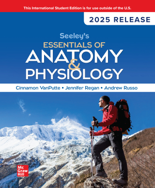 Cover image: Seeley's Essentials of Anatomy and Physiology: 2025 Release ISE 12th edition 9781265253172
