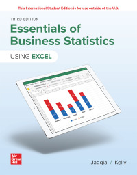 Imagen de portada: ISE Essentials of Business Statistics 3rd edition 9781266290046