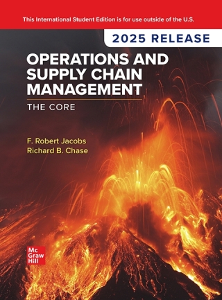 Cover image: Operations and Supply Chain Management: The Core: 2025 Release ISE 7th edition 9781264900299
