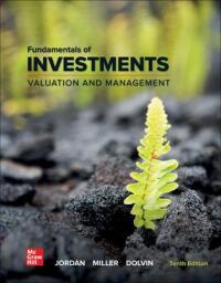 Cover image: Fundamentals of Investments: Valuation and Management 10th edition 9781264412815