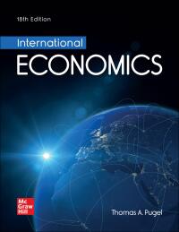 Cover image: International Economics 18th edition 9781264436798