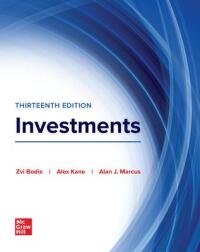 Cover image: Investments 13th edition 9781264412662