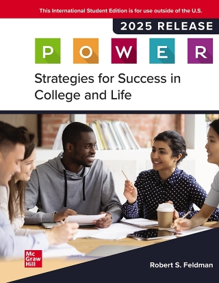 Imagen de portada: POWER: Strategies for Success in College and Life ISE 10th edition 9781266840296
