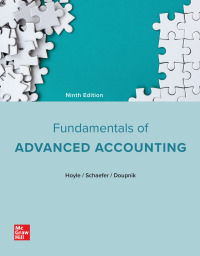 Cover image: Fundamentals of Advanced Accounting 9th edition 9781264950447