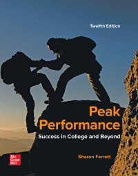 Cover image: Peak Performance 12th edition 9781266602559