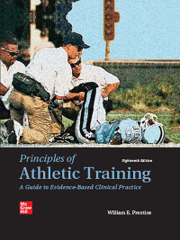 Cover image: Principles of Athletic Training: A Guide to Evidence-Based Clinical Practice 18th edition 9781266555862