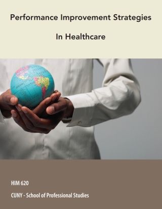 Cover image: Custom eBook for CUNY - School of Professional Studies: Performance Improvement Strategies in Healthcare, HIM 620 1st edition 9781284015805