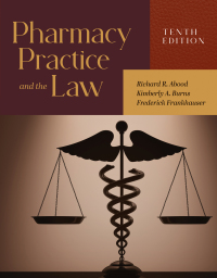 صورة الغلاف: Pharmacy Practice and the Law 10th edition 9781284280135