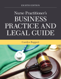 Omslagafbeelding: Nurse Practitioner's Business Practice and Legal Guide 8th edition 9781284286434
