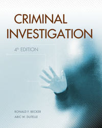 Cover image: Criminal Investigation 4th edition 9781449602154