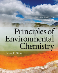 Cover image: Principles Of Environmental Chemistry 3rd edition 9781449650155