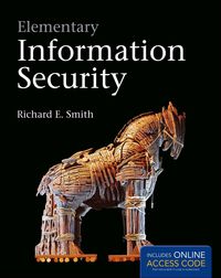 Cover image: Elementary Information Security 9780763761417