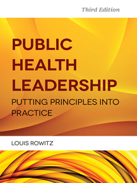 Cover image: Public Health Leadership 3rd edition 9781449645212