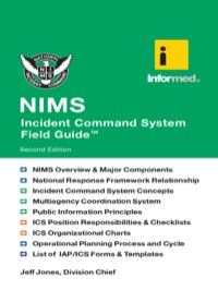 Imagen de portada: NIMS Incident Command System Field Guide 2nd edition 9781890495411