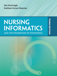 Cover image: Nursing Informatics and the Foundation of Knowledge 3rd edition 9781284041583