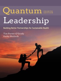 Cover image: Quantum Leadership:Building Better Partnerships for Sustainable Health 4th edition 9781284034288
