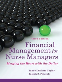 Cover image: Financial Management for Nurse Managers 3rd edition 9781284031034