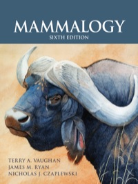 Cover image: Mammalogy 6th edition 9781284032093