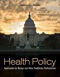 Cover image: Health Policy 1st edition 9780763783136