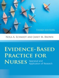 Cover image: Evidence-Based Practice for Nurses 3rd edition 9781284053302