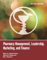 Cover image: Pharmacy Management, Leadership, Marketing, and Finance 2nd edition 9781449657253