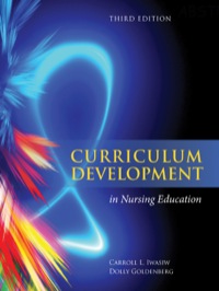 Cover image: Curriculum Development in Nursing Education 3rd edition 9781284026269