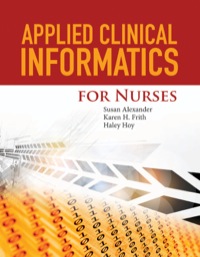 Cover image: Applied Clinical Informatics for Nurses 1st edition 9781284027006