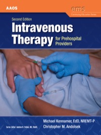 Cover image: Intravenous Therapy for Prehospital Providers 2nd edition 9781449641580